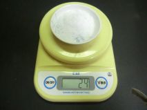 塩の重量を計る